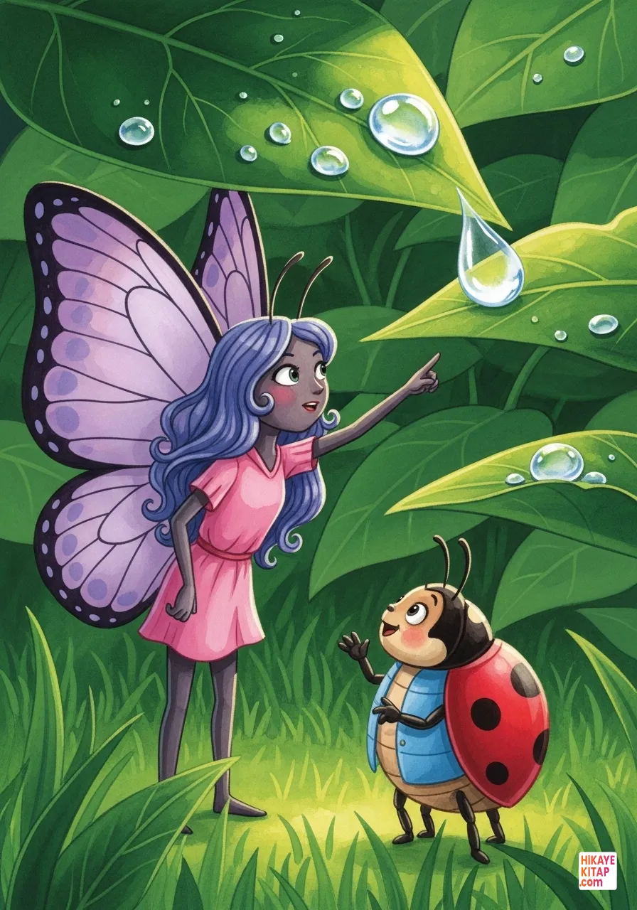 Minik Arı ve Renkli Bahçe Sayfa 6 görseli