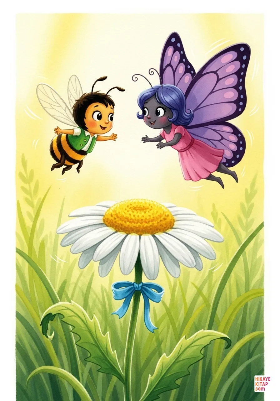 Minik Arı ve Renkli Bahçe Sayfa 9 görseli