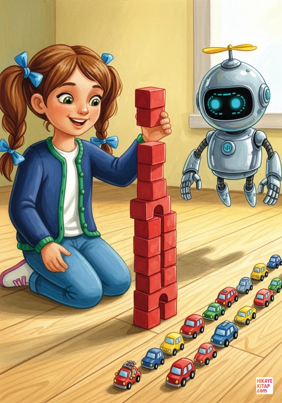 Selin ve Sayıların Renkli Dünyası Sayfa 8 görseli