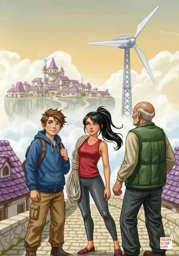 Cover of The Village Above the Clouds: The Light of Celestial Village