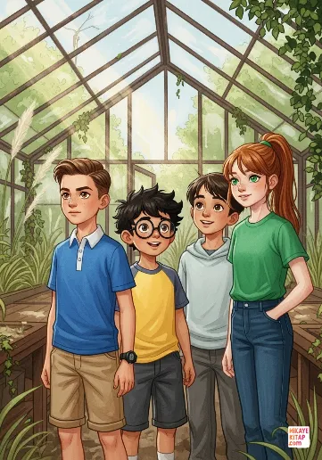 Zaman Bahçesindeki Renk Deneyi kapak