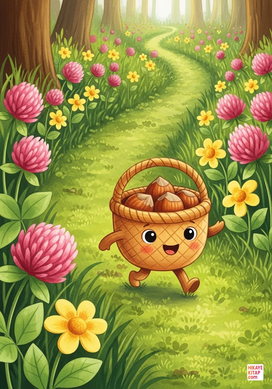 The Journey of Sepi the Little Hazelnut Basket Page 3 image