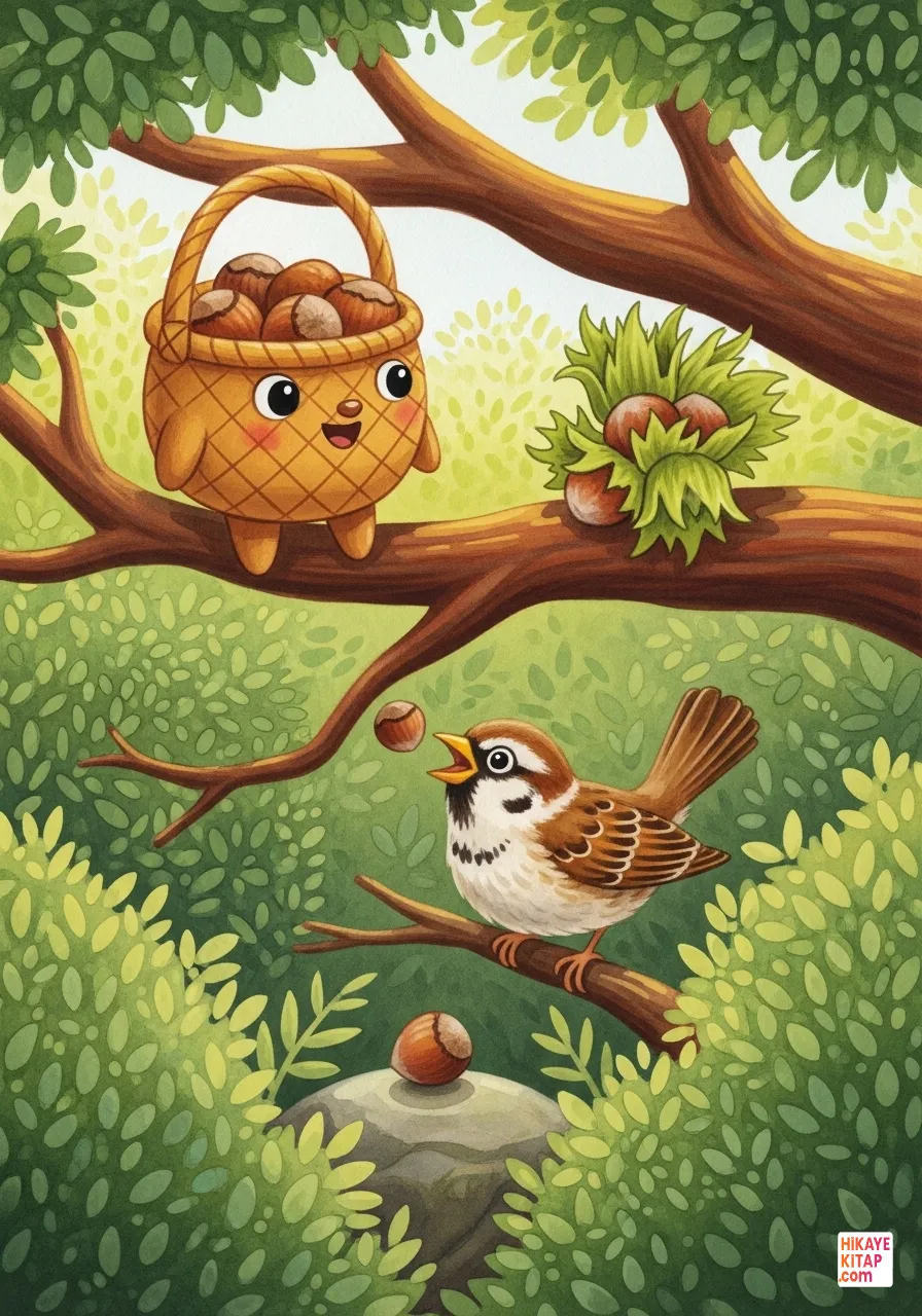 The Journey of Sepi the Little Hazelnut Basket Page 5 image