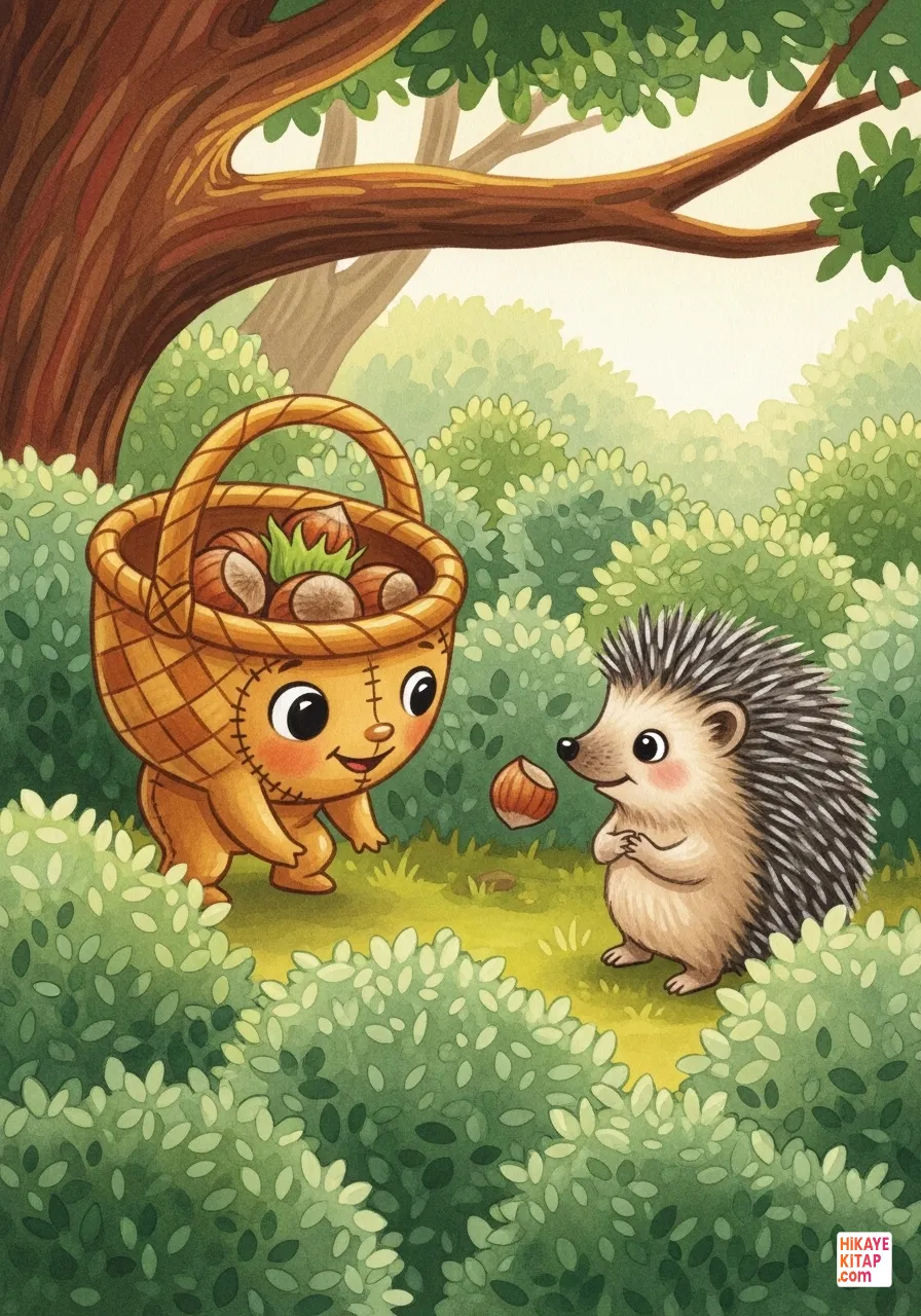 The Journey of Sepi the Little Hazelnut Basket Page 6 image