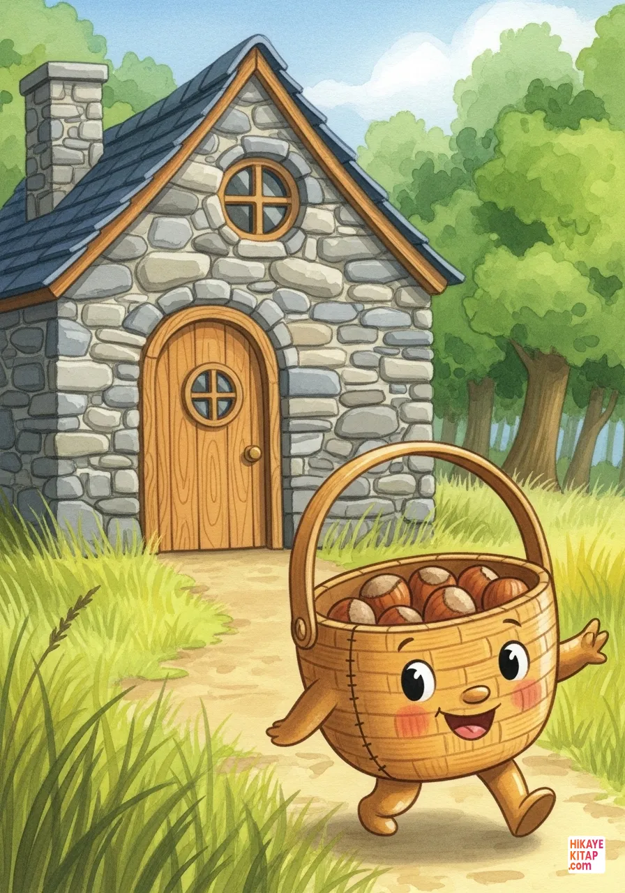 The Journey of Sepi the Little Hazelnut Basket Page 7 image