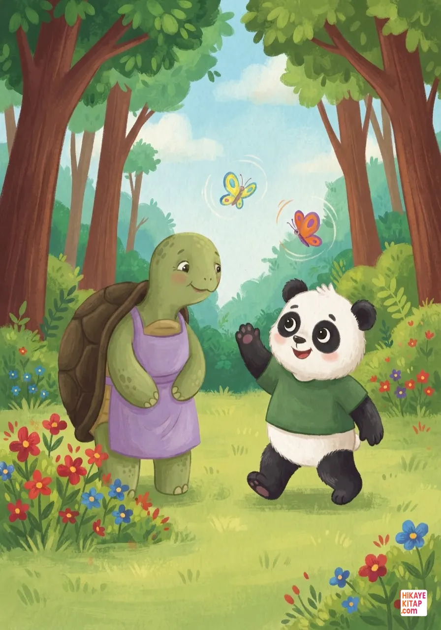 Minik Panda ve Bambu Salıncağı Sayfa 11 görseli