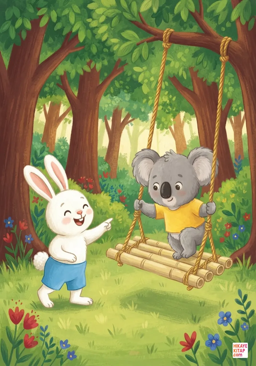 Minik Panda ve Bambu Salıncağı Sayfa 4 görseli