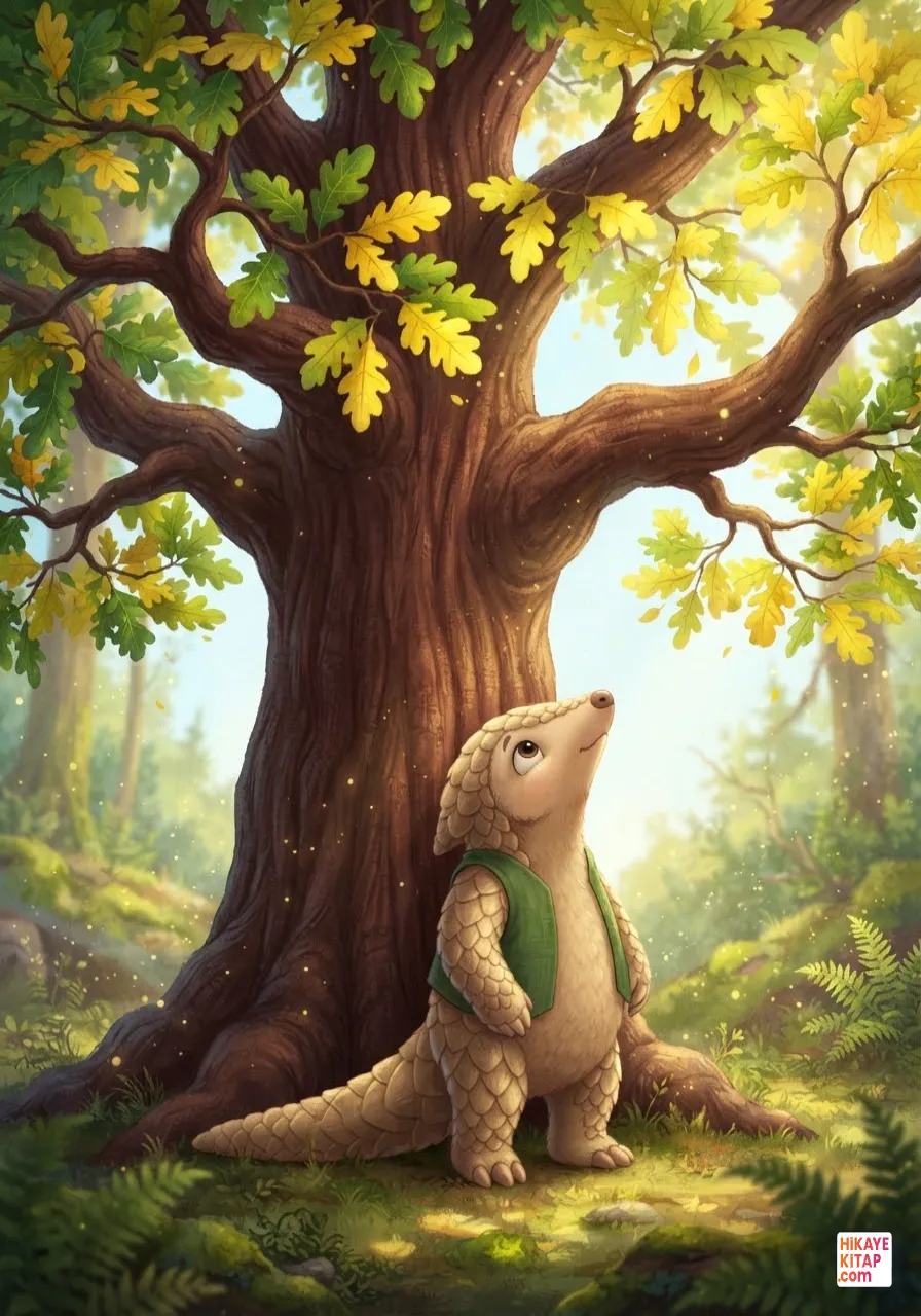 Minik Pangolin ve Yaprak Takvimi Sayfa 2 görseli