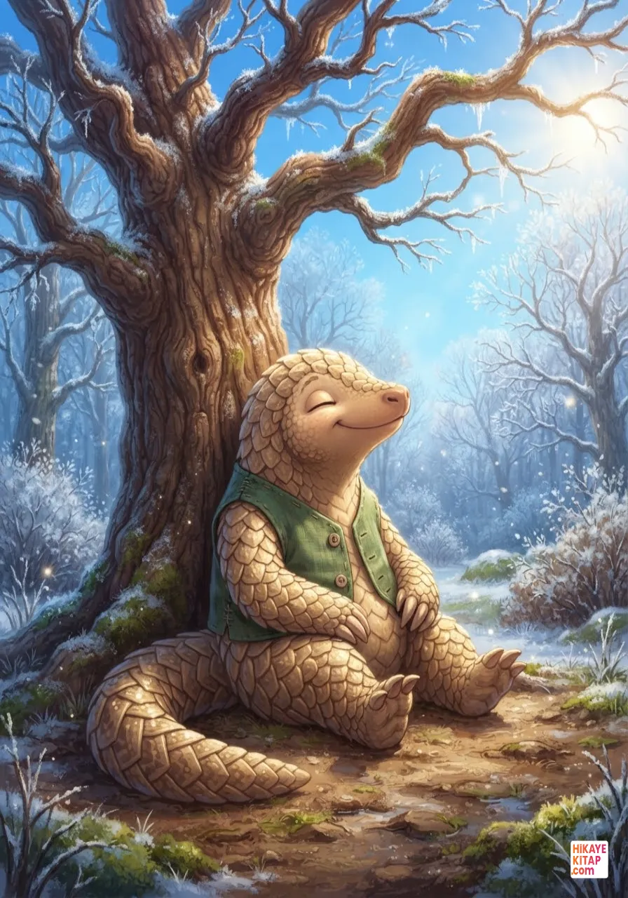 Minik Pangolin ve Yaprak Takvimi Sayfa 8 görseli