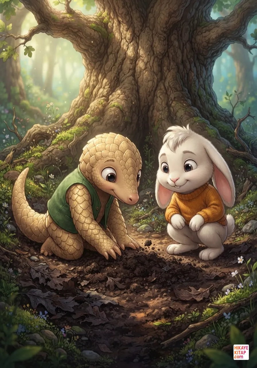 Minik Pangolin ve Yaprak Takvimi Sayfa 9 görseli