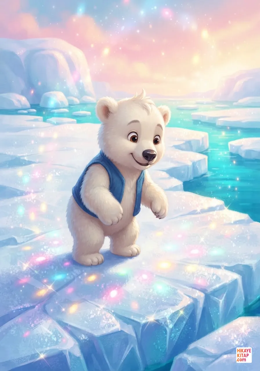 The Little Polar Bear and the Light Show on the Ice 1 image
