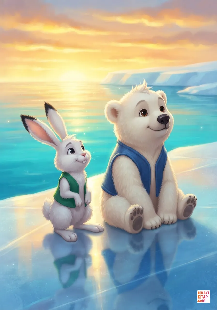 The Little Polar Bear and the Light Show on the Ice Page 12 image