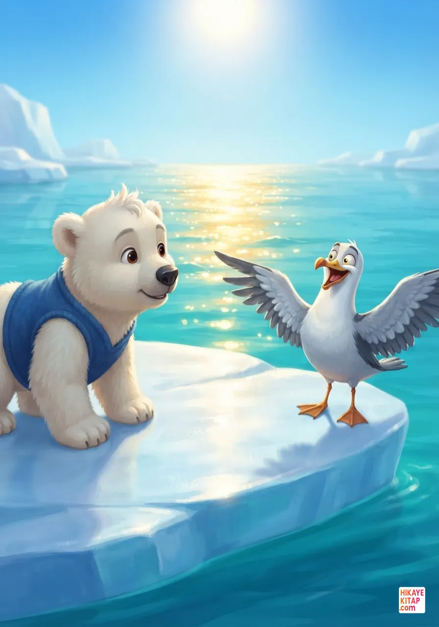 The Little Polar Bear and the Light Show on the Ice Page 4 image