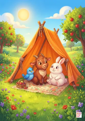 Minik Cüce Keçi ve Paylaşılan Gölgelik kapak