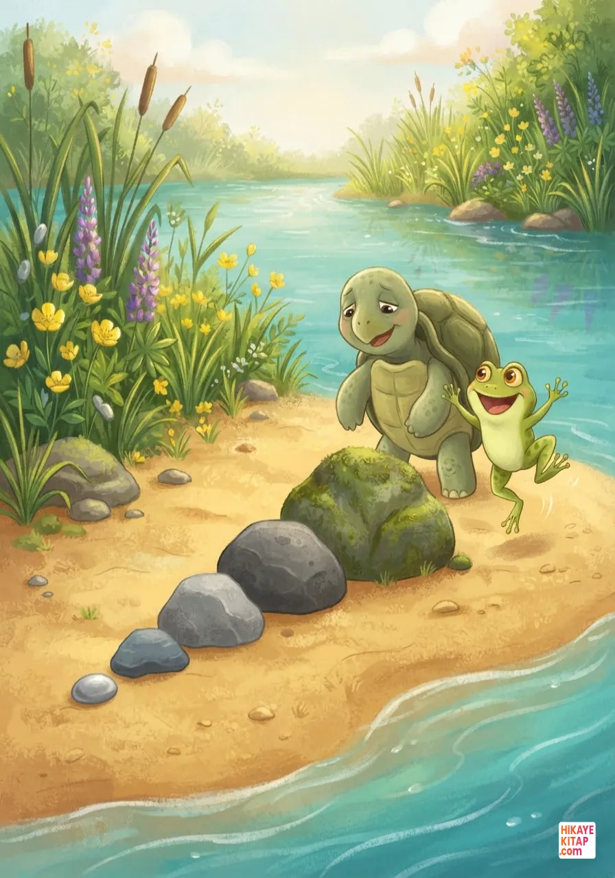 Sammy the Little Otter and the Round River Stones Page 11 image