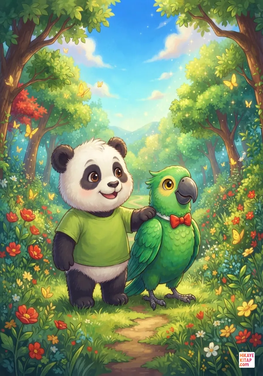 Minik Panda Pati ve Kaybolan Renkler Sayfa 11 görseli