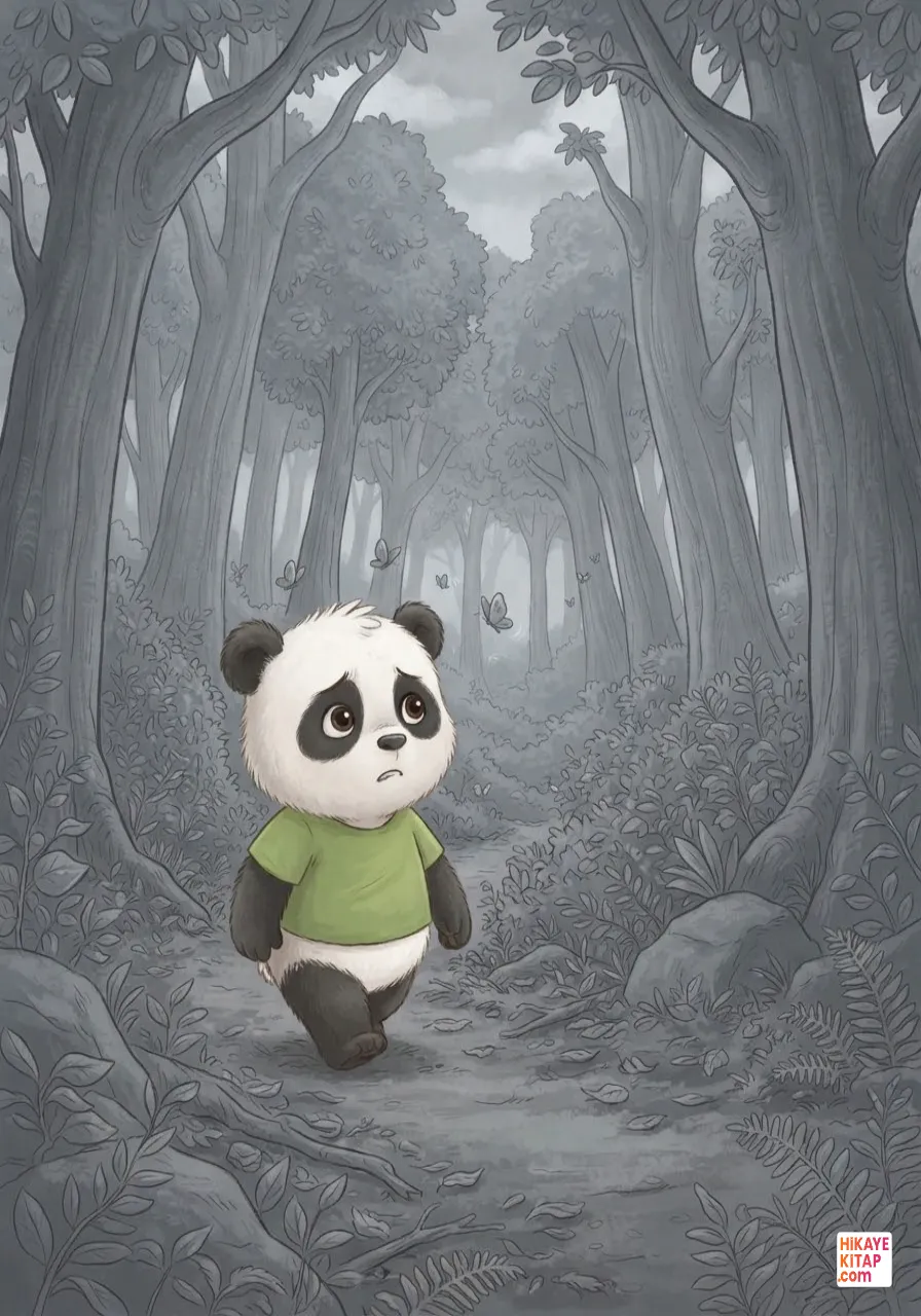 Minik Panda Pati ve Kaybolan Renkler Sayfa 2 görseli