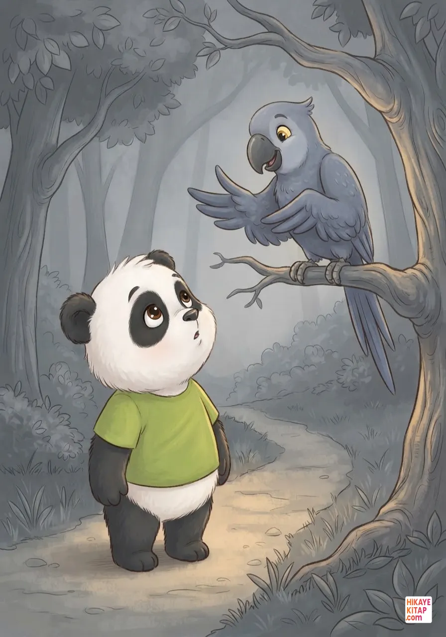 Minik Panda Pati ve Kaybolan Renkler Sayfa 3 görseli