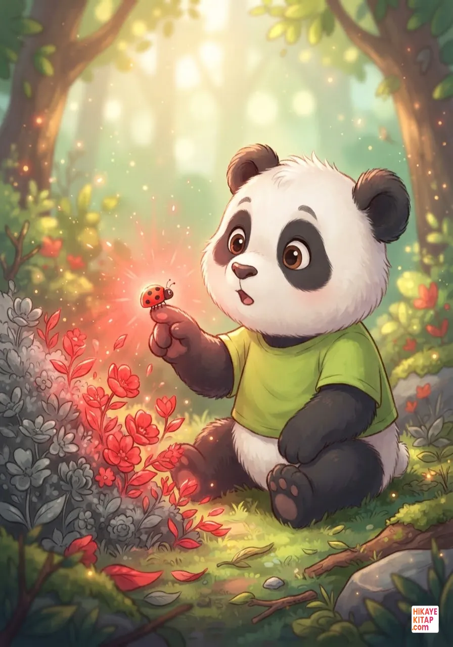 Minik Panda Pati ve Kaybolan Renkler Sayfa 5 görseli