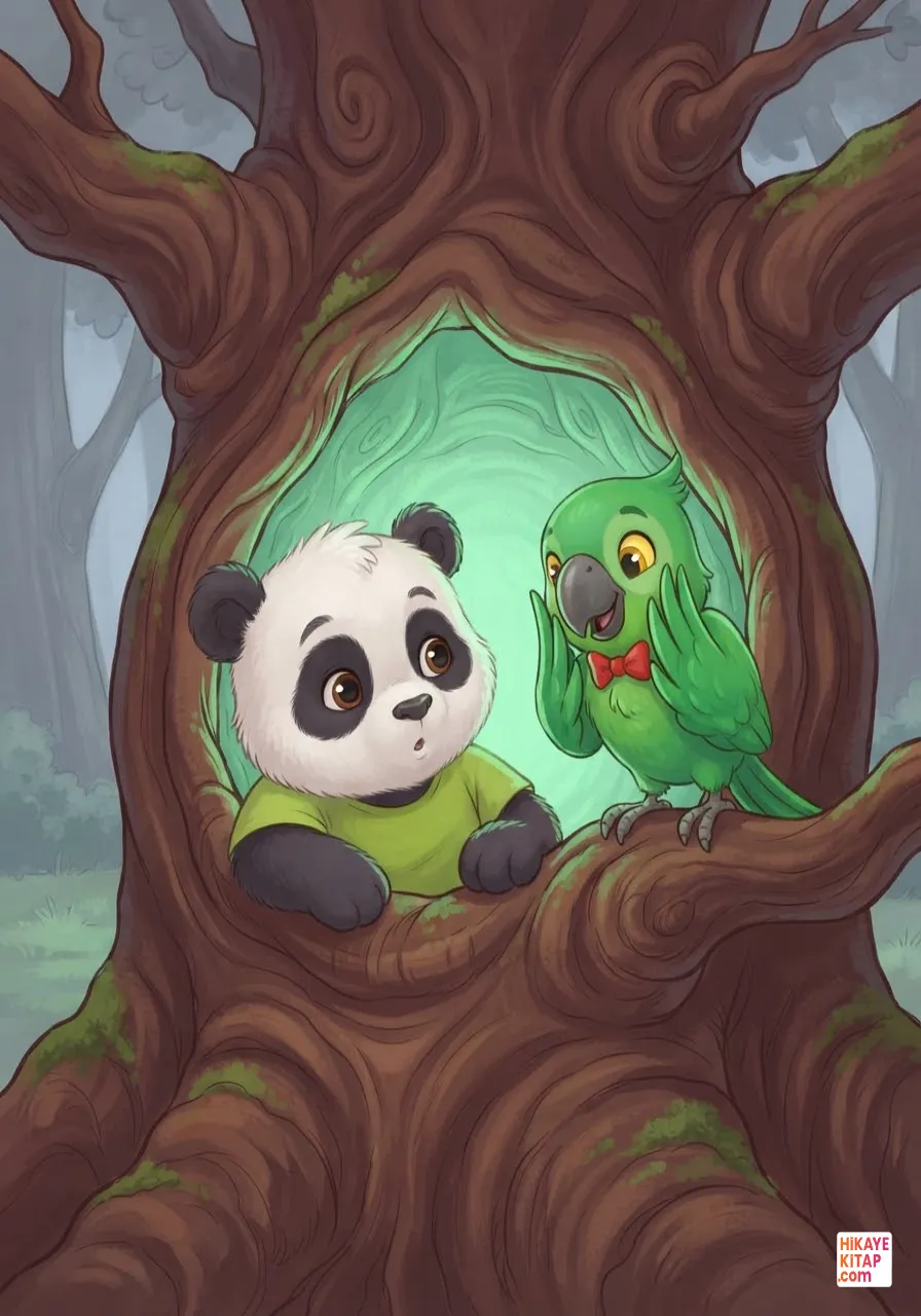 Minik Panda Pati ve Kaybolan Renkler Sayfa 8 görseli