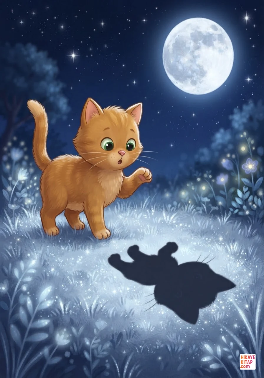 Minik Kedi Misket ve Ay Işığı Sayfa 3 görseli