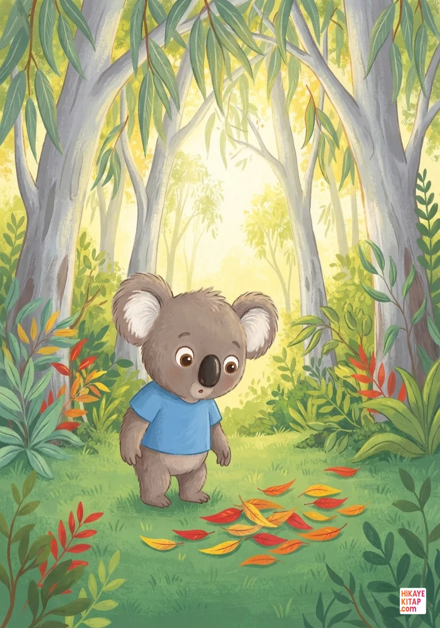 Minik Koala Koko ve Yaprak Sayma Oyunu 1 görseli