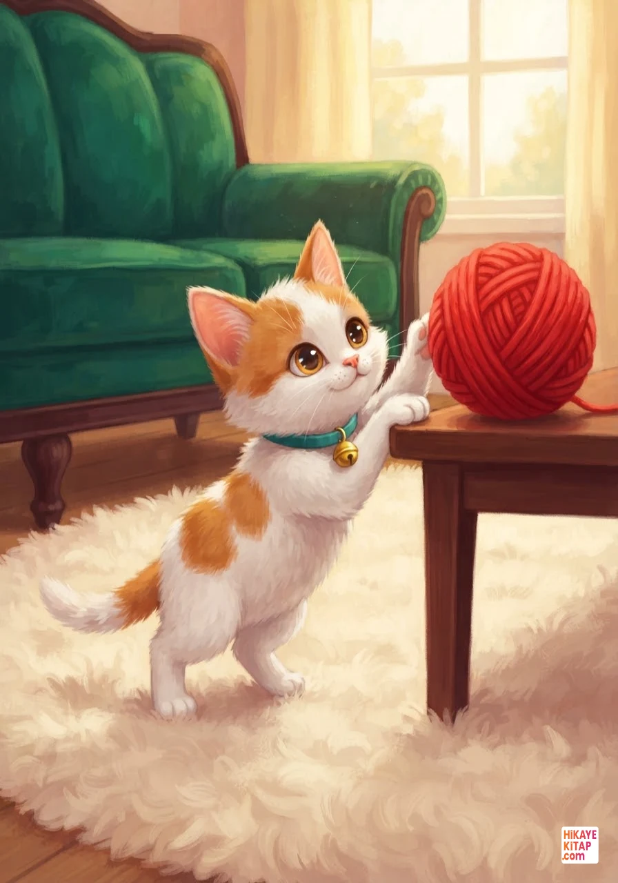 Minik Kedi Pati ve Yumak Yarışı 1 görseli
