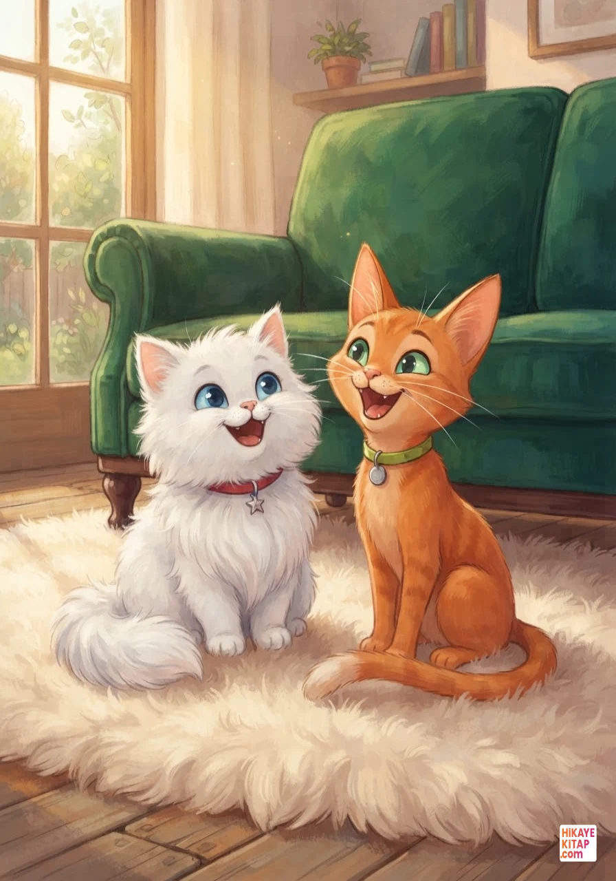 Minik Kedi Pati ve Yumak Yarışı Sayfa 10 görseli
