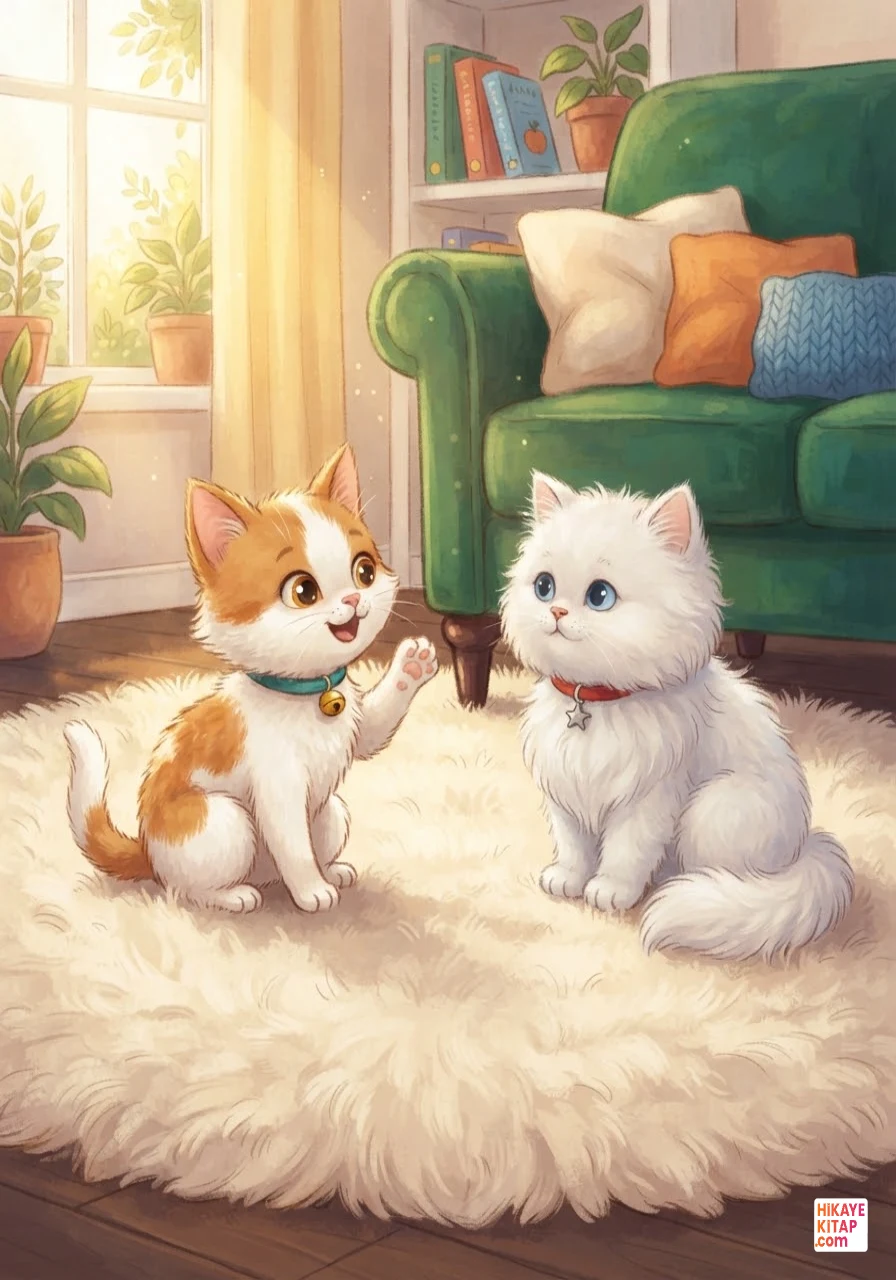 Minik Kedi Pati ve Yumak Yarışı Sayfa 11 görseli