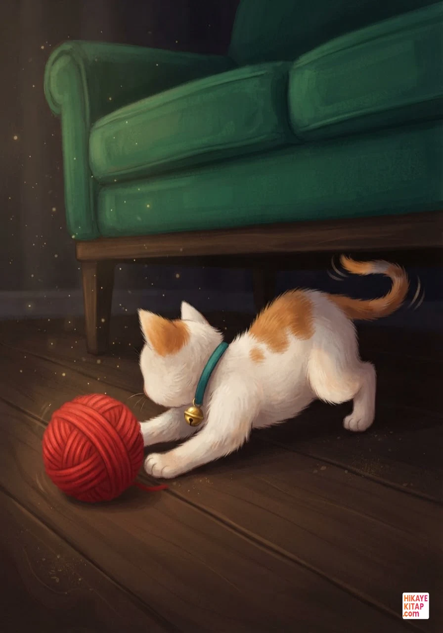 Minik Kedi Pati ve Yumak Yarışı Sayfa 3 görseli