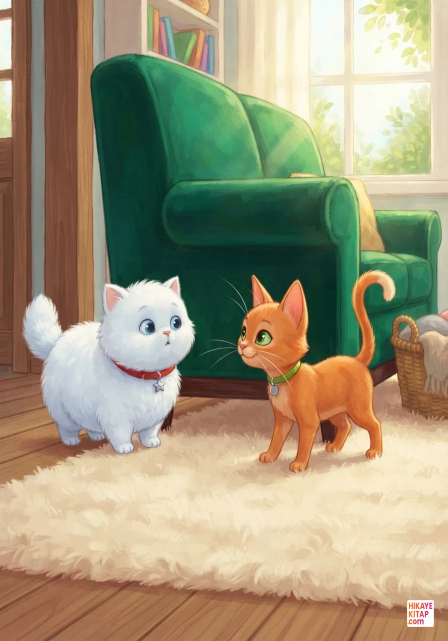 Minik Kedi Pati ve Yumak Yarışı Sayfa 4 görseli