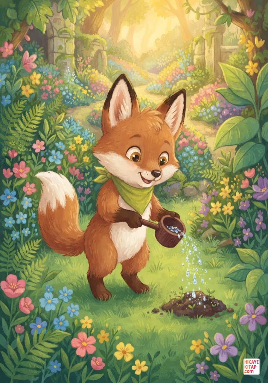 Minik Tilki Tarçın ve Sihirli Tohum Sayfa 3 görseli