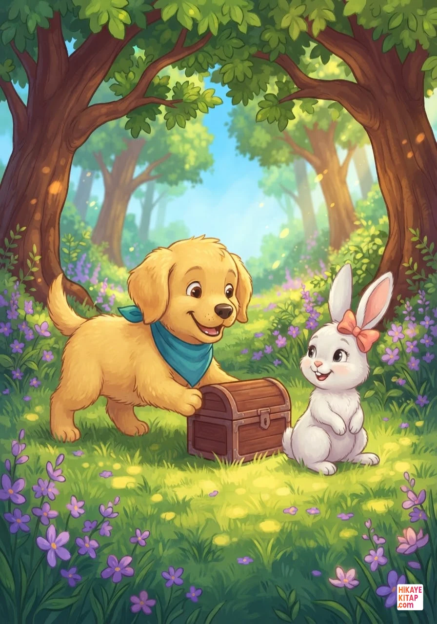 Minik Köpek Dost ve Mutluluk Kutusu Sayfa 3 görseli
