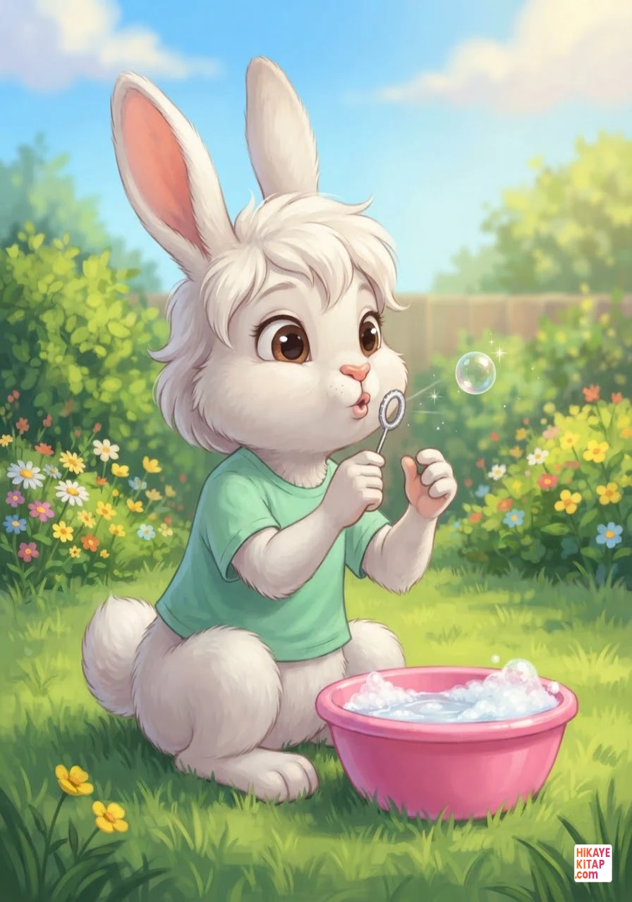 Little Rabbit Lily and the Glowing Soap Bubbles 1 image