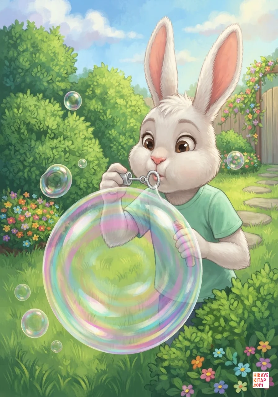 Little Rabbit Lily and the Glowing Soap Bubbles Page 2 image