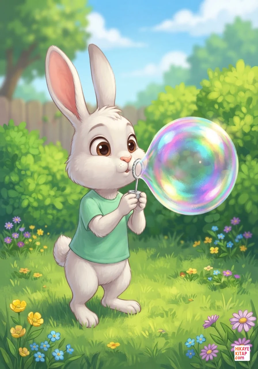 Little Rabbit Lily and the Glowing Soap Bubbles Page 6 image