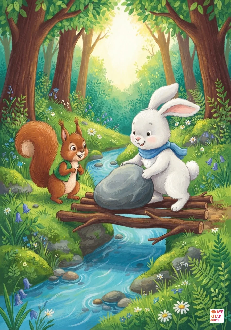 Nutty the Little Squirrel and the Small Bridge Page 7 image