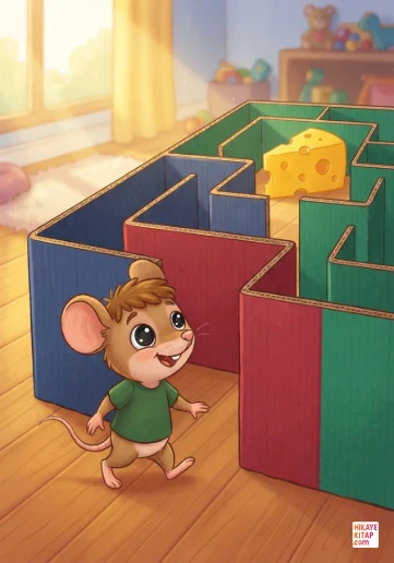 Pip the Mouse and the Cheese Maze kitap kapağı
