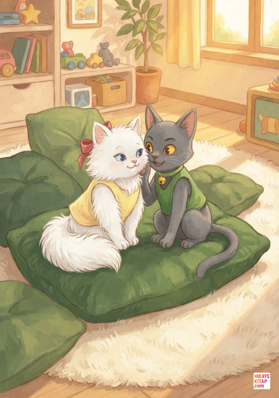 Minik Kedi Misket ve Sessiz Oyun Sayfa 3 görseli