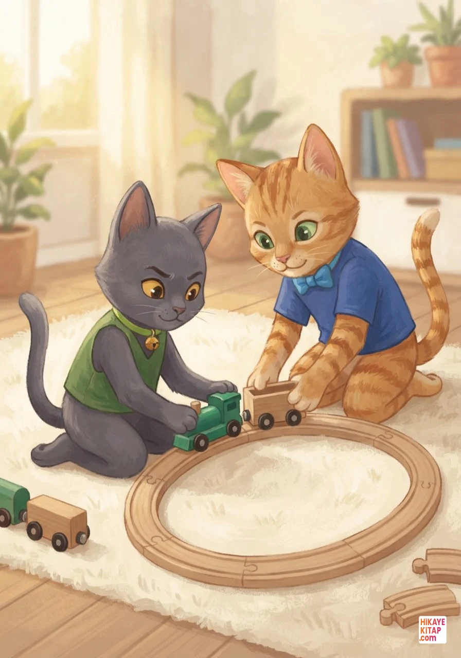 Minik Kedi Misket ve Sessiz Oyun Sayfa 5 görseli