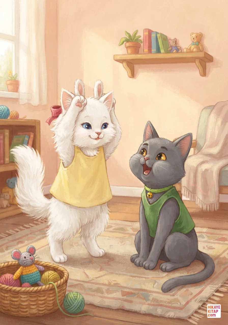 Minik Kedi Misket ve Sessiz Oyun Sayfa 7 görseli