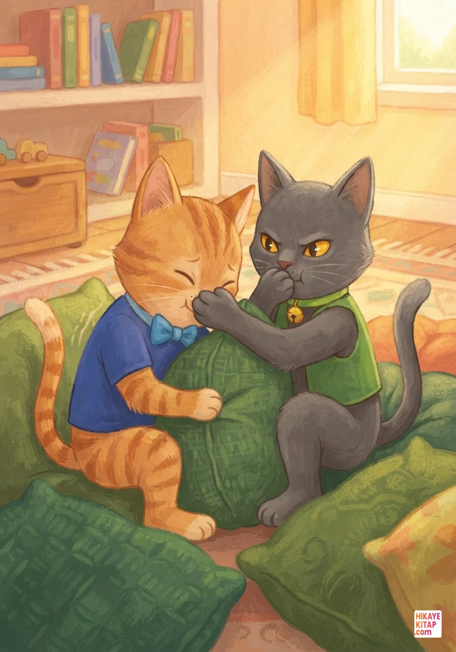 Minik Kedi Misket ve Sessiz Oyun Sayfa 8 görseli