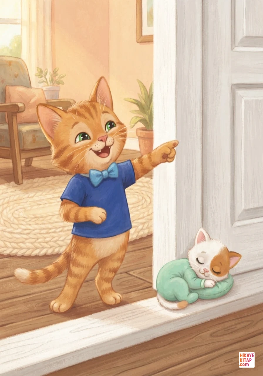 Minik Kedi Misket ve Sessiz Oyun Sayfa 9 görseli