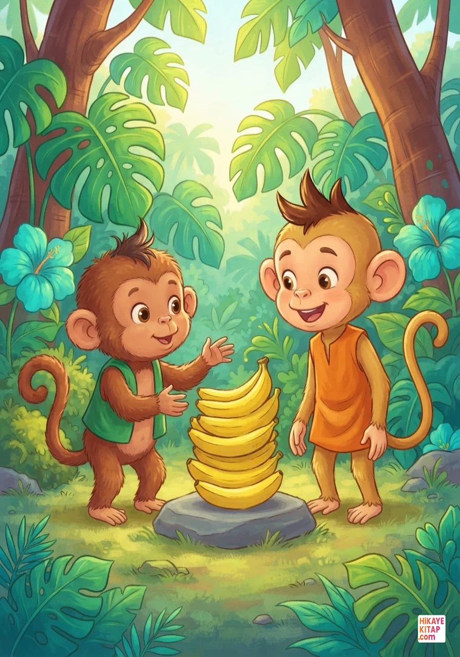 Minik Maymun Momo ve Muz Kulesi Sayfa 11 görseli