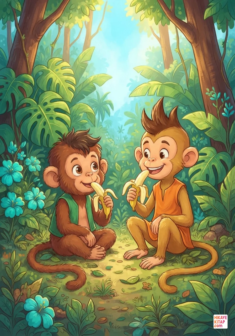 Minik Maymun Momo ve Muz Kulesi Sayfa 12 görseli