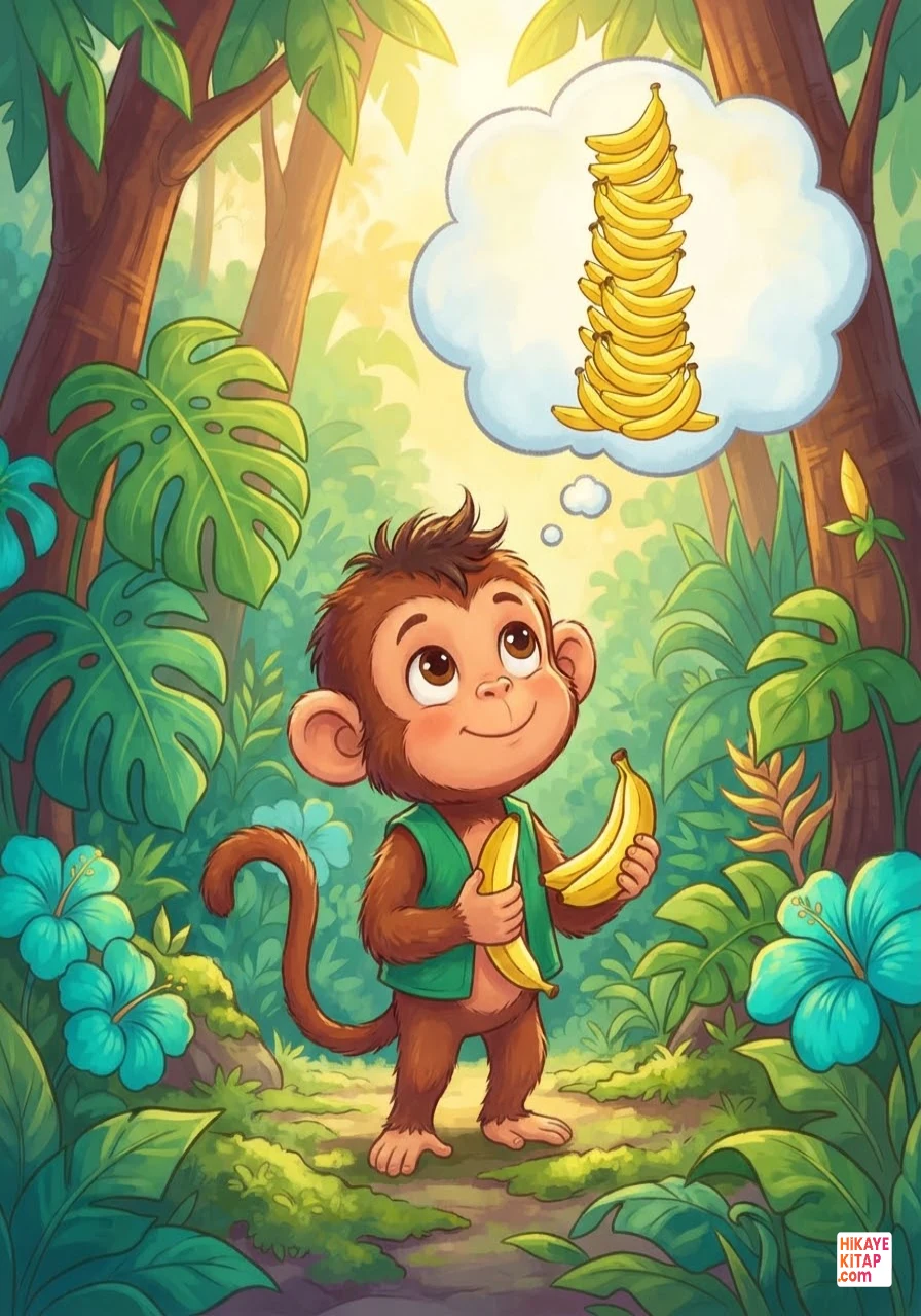Minik Maymun Momo ve Muz Kulesi Sayfa 2 görseli