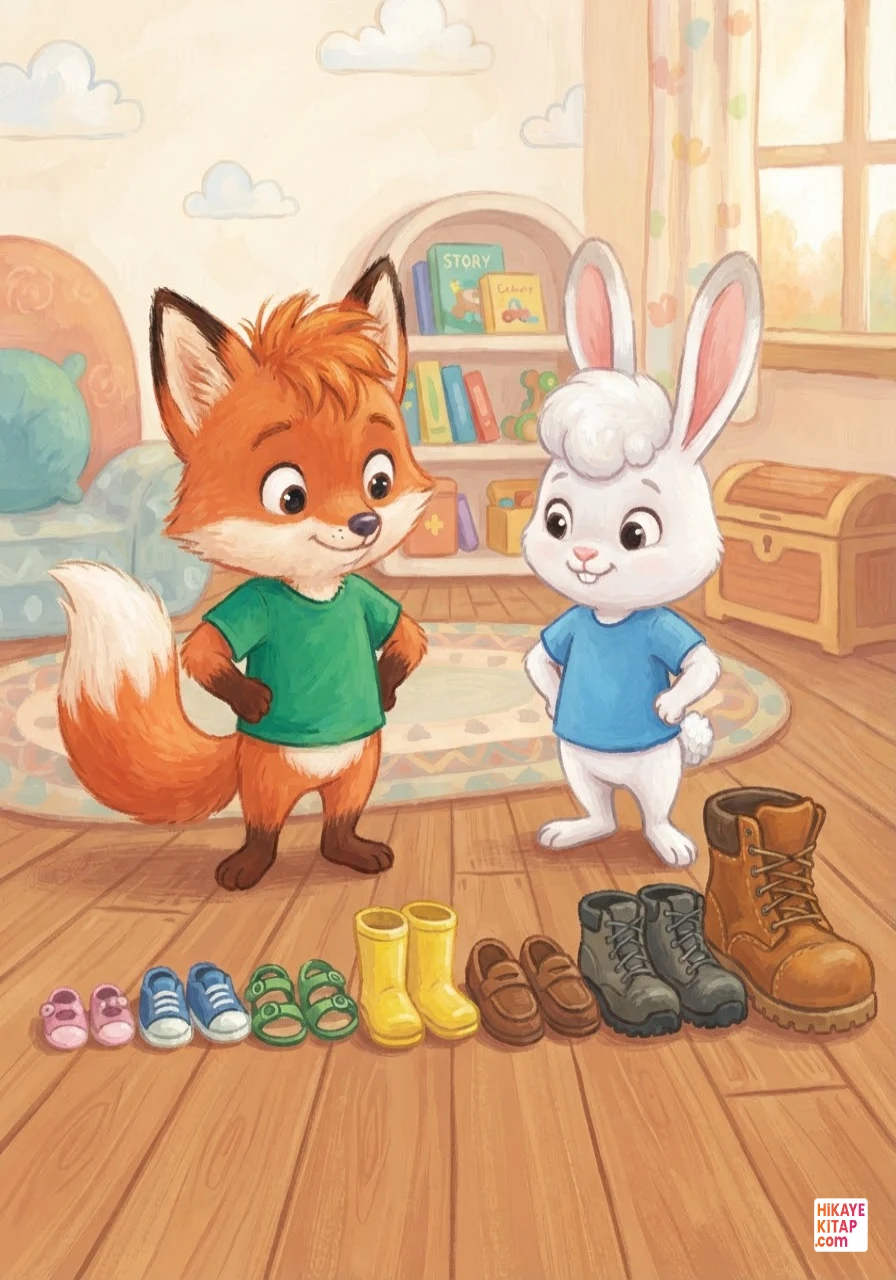 Cinnamon the Little Fox and the Funny Shoes Page 11 image