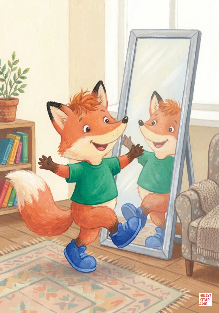 Cinnamon the Little Fox and the Funny Shoes Page 4 image