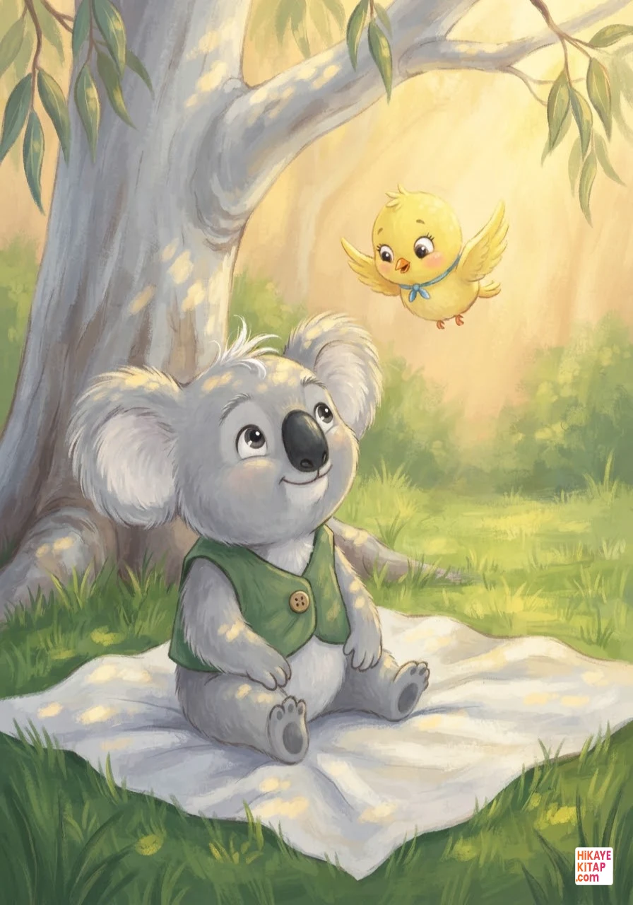 Minik Koala Koko ve Yumuşak Battaniye Sayfa 4 görseli