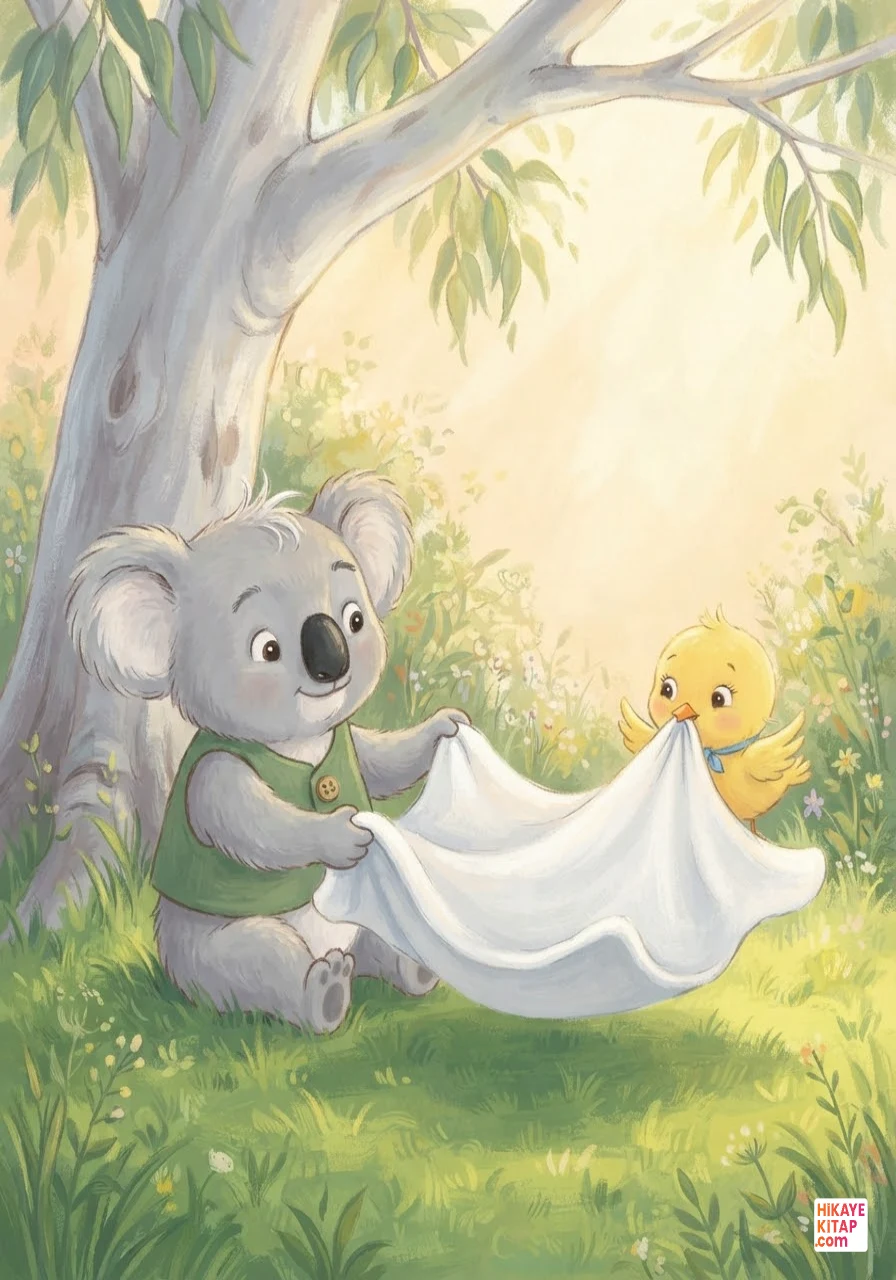 Minik Koala Koko ve Yumuşak Battaniye Sayfa 5 görseli